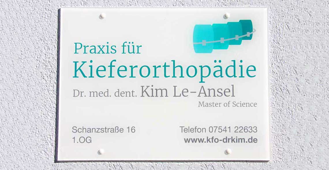 praxisschild